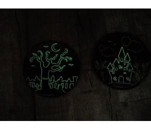 Halloween Freebie ITH - Halloween Untersetzer Nr. 4